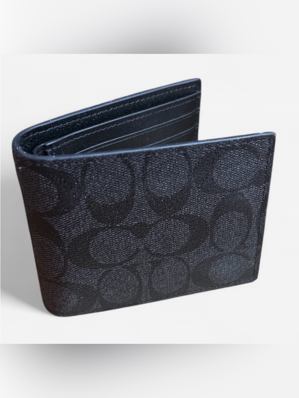 Coach Signature C Embossed Leather Bifold Wallet - NWT w/ Box